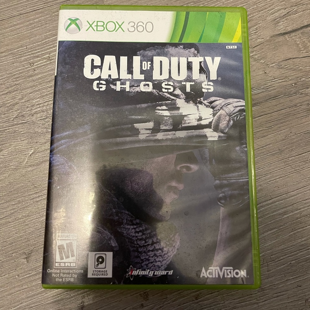 Call of duty ghosts xbox 360